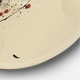 thumbnail image 3 of Designart 'Girl Playing Jazz Trumpet' Modern Circle Metal Wall Art 36x36 - Disc of 36, 3 of 5