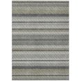 thumbnail image 2 of Addison Rugs Chantille Indoor/Outdoor Transitional Stripes Gray Machine Washable Rectangle Rug, 3' x 5', 2 of 8