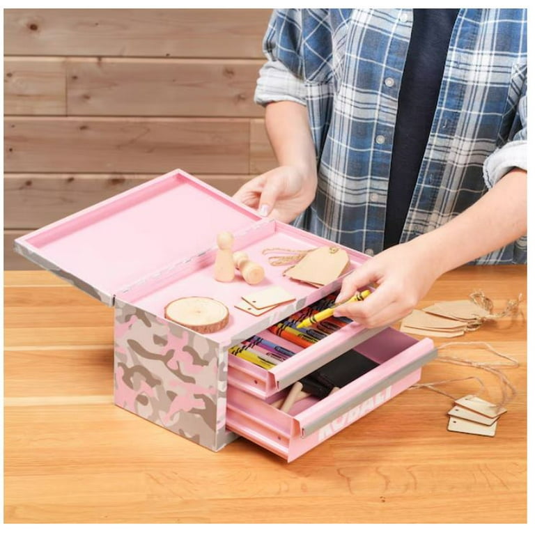 Kobalt Mini 10.83-in W x 5.91-in H x 5.91-in D 2-Drawer Pink Camo