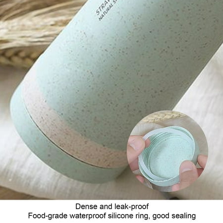 

XINHUADSH Travel Mug Leak-Proof Universal Insulation Cup with Rope Durable Modern for Student