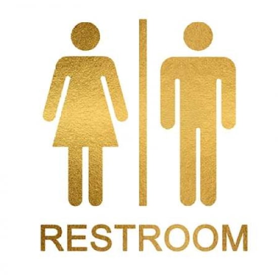 Restroom Canvas Art