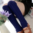thumbnail image 3 of LYXSSBYX Fuzzy Socks for Women Hot Sale Clearance Fashion Women Winter Warm Leg Warmers Knitted Crochet Long Socks, 3 of 6