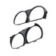 thumbnail image 5 of 2 embellecedores de bisel para lámpara de faro delantero , accesorio CH2511101 CH2510101, cubierta de faro izquierdo y derecho compatible con Sunnimix Embellecedor del bisel de la lámpara del faro, 5 of 8