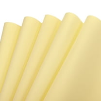 EVA Foam Sheets Light Yellow 19.7 Inch x 35.4 Inch 1mm Thick Crafts Foam Pack of 5