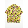 thumbnail image 3 of Ragstock Electric Palms Hawaiian Shirt, 3 of 4