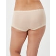 thumbnail image 3 of Maidenform Boyshort One Fab Fit Microfiber Womens Underwear With Lace Stretch Full Coverage sz 5-9 40760, 3 of 6