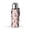 Boston Terrier and Heart Pink Pattern, variant on Corgi and Bone Peach Pattern Insulated Coffee Thermos, Vacuum Insulated Double Wall Vacuum Bottle Double Wall Insulation Gifts Ideas for Birthday Holiday Party