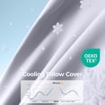 thumbnail image 3 of Funda fresca para almohada maternal Momcozy Dreamlign U Pro posicional corporal de 127-183 cm, 3 of 7