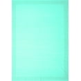 thumbnail image 1 of Ahgly Company Indoor Rectangle Solid Turquoise Blue Modern Area Rugs, 3' x 5', 1 of 4