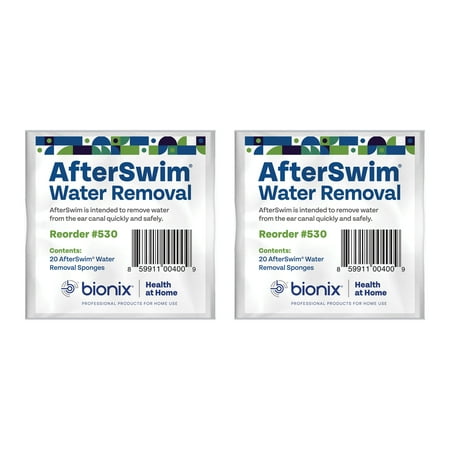 Bionix Health at Home 530 AfterSwim Ear Dryer, 2 Pack