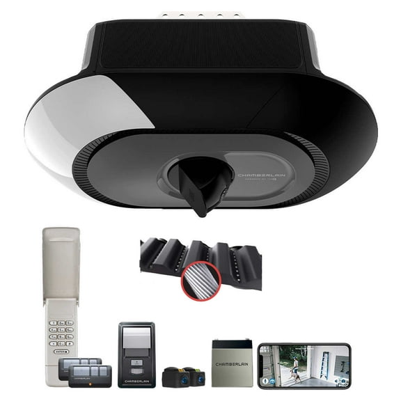Chamberlain ¾ HP Secure View Video LED Smart Garage Door Opener