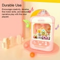 thumbnail image 4 of Máquina automática de muñecas Vogacara con garra de autoensamblaje de dibujos animados Rosa 10 muñecas, 4 of 6