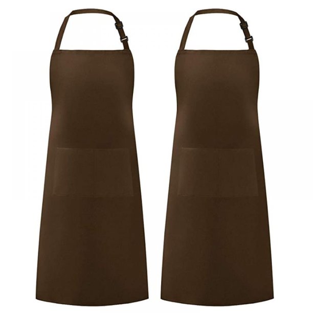 Delantal ajustable de 2 piezas, delantal de cocina, delantal de cocina