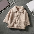 thumbnail image 2 of Vedolay Coat for Toddler Baby Girls Lightweight 2023 Long Sleeve Button Down Shirts Pink,130, 2 of 5