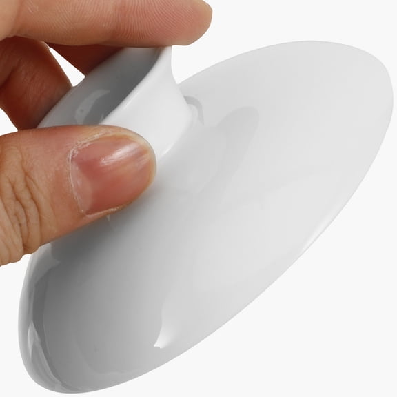 SEWCHICS Universal Ceramic Mug Cover, Round Shape, Simple Design, Lid for Hot Drinks, Home and Office Use