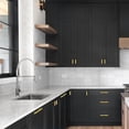 thumbnail image 7 of 30 Pack Brushed Brass Cabinet Handles Gold 3 Inch Hole Center Cabinet Pulls Stainless Steel Drawer Handles Kitchen Cabinet Hardware Pulls for Cabinets and Drawers - 5" Length,, 7 of 7
