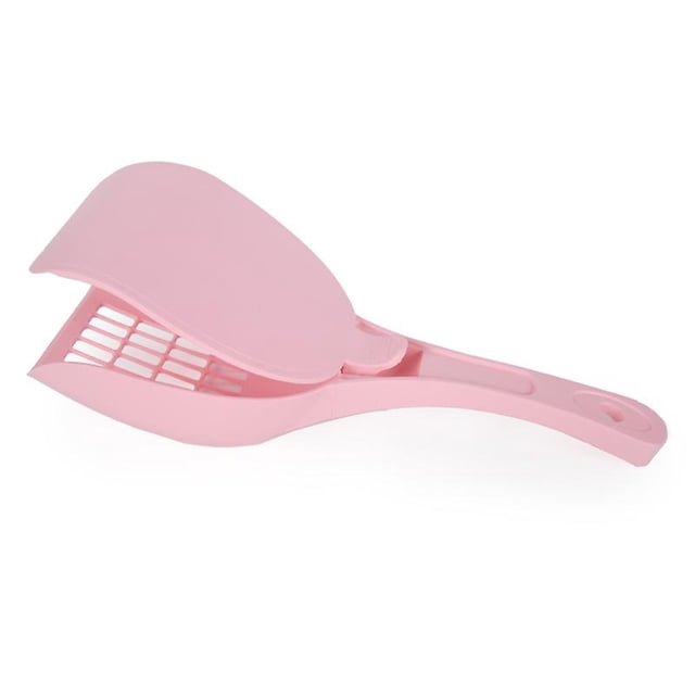 3-in-1 Cat Litter Scoop With Lid And Sieve - Reduces Odor - Suitable For All Types Of Litter - Catches Droppings And Evacuates Litter - Litter Box Sie