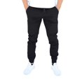 thumbnail image 1 of Jogger de gabardina John Silver  Corte skinny color negro, 1 of 2