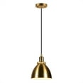 thumbnail image 3 of Henn&Hart 8" Brass Metal Pendant, 3 of 9