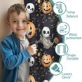 thumbnail image 3 of Blackout Kids Curtains,Nightmare Before Christmas Halloween Pattern Childrens Insulated Curtains Set Of 2,Bedroom Essentials,Toddler Room Decor 42"x84", 3 of 5