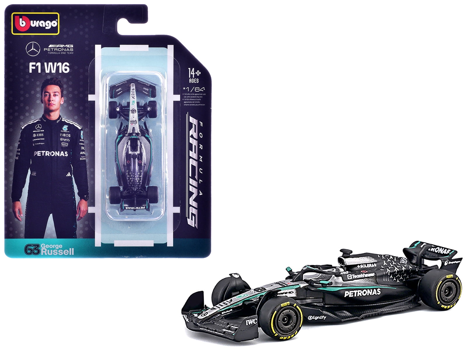 Bburago, Diecast Model Car, Red Bull Racing RB21 #22 Yuki Tsunoda