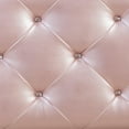 thumbnail image 2 of Hillsdale KarleyFull  Bed Set With Rails In Pink Faux Leather, 2 of 3