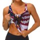 thumbnail image 3 of Fotbe USA Eagle with Spread Wings Sujetador Deportivo Largo sin Aros para Mujer con Almohadillas y Soporte Medio, Transpirable y Absorbente, Camiseta Tipo Chaleco o Tank Top-Medium, 3 of 8
