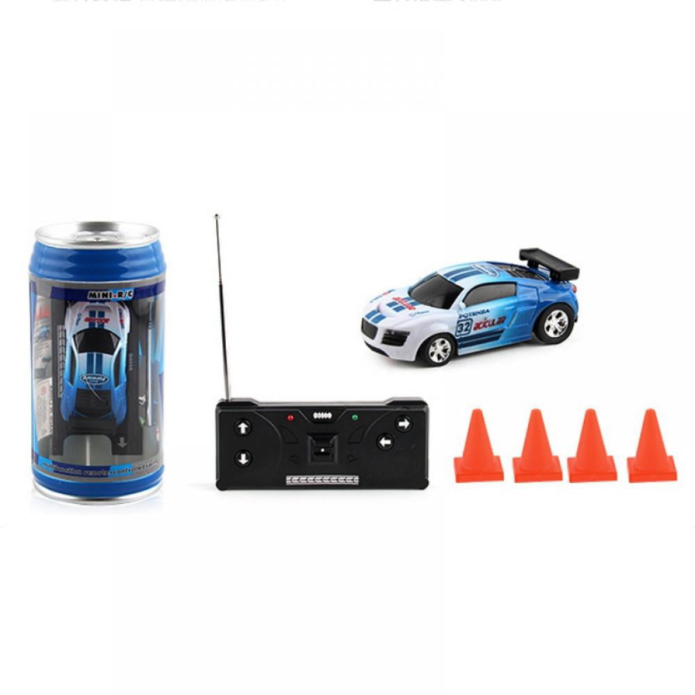 Creative Coke can Pocket Racing 2.4G Mobile Phone Control 3 Modes of RC Car Silver Remote Control Remote Control car Gravity Sensor Control 