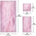 thumbnail image 3 of Pink Marble Bath Towel Set of 3, Highly Absorbent & Soft Bathroom Towels Set Quick Dry Towels Set for Bathroom Spa Beach (1 Bath Towels, 1 Hand Towel, 1 Washcloth) Washcloth Gift, 3 of 7