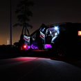 thumbnail image 5 of Kit de tira de luces LED decorativas para interior de coche, 4 en 1, RGB, 12 V, 18 LED, con función de activación por sonido, ajuste universal., 5 of 5