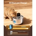 thumbnail image 3 of Fuente de agua Cat NOBXBON inalámbrica de acero inoxidable 2.6L, 3 of 9