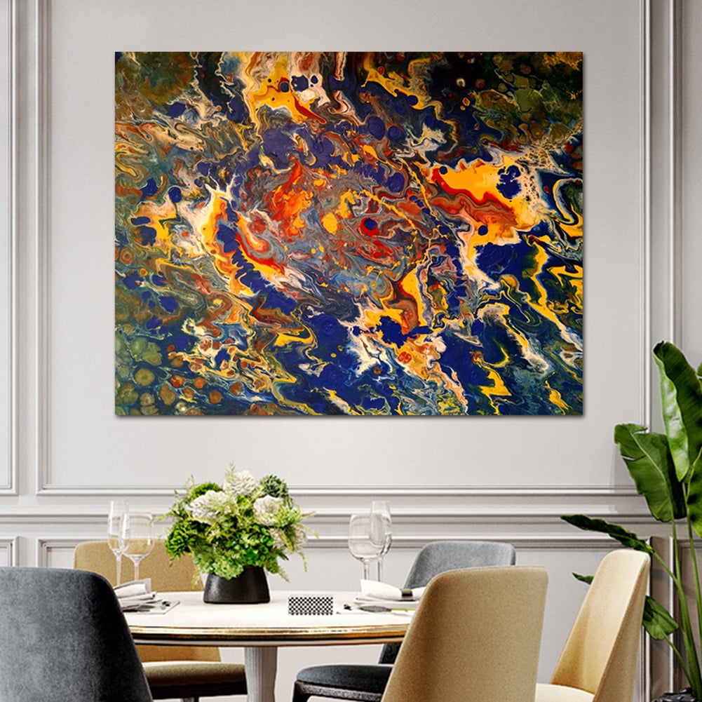 Dropship Hand Painted Oil Painting Original Tree Painting On Canvas Large  Abstract Gold Big Tower Tree Landscape Acrylic Oil Painting Modern Living  Room Wall Art Decor to Sell Online at a Lower
