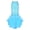 Blue, variant on DPOIS  Women's Shiny Sequins Mermaid Tail Skirt Halloween Costume Green M