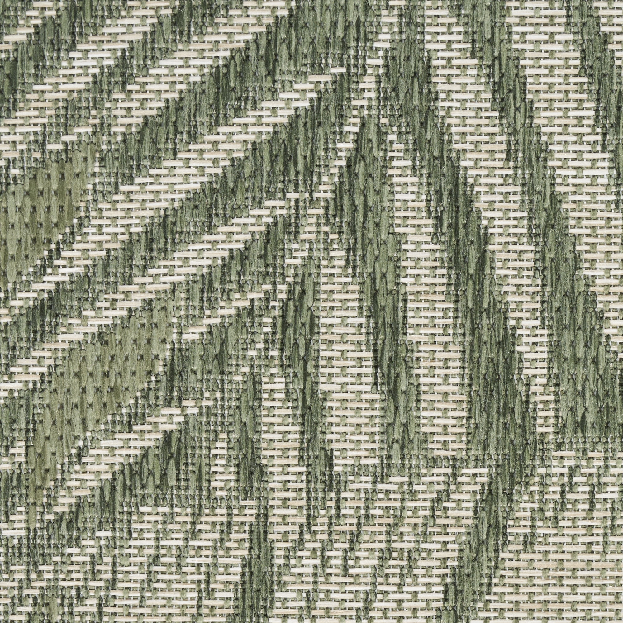 Nourison Garden Oasis Tropical Green Ivory 8' x 10' Area Rug (8x10)