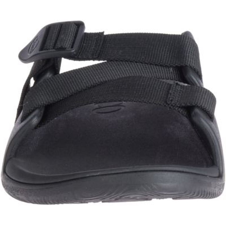Chaco Men\'s Chillos Slide Sandals Black Size 12 Casual Summer Chaco Chillos Slide Men Black - Walmart.com main image 2