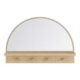 thumbnail image 4 of Modway Moonbeam Arched Mirror in Oak, 4 of 9