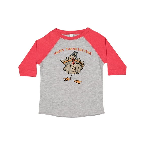 Inktastic Happy Thanksgiving Boys or Girls Toddler T-Shirt
