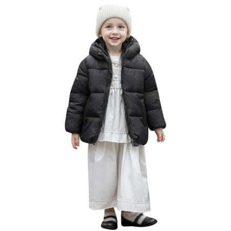 

Toddler Baby Sweatshirt Christmas Kids Girls Zipper Hooded Boys Lightweight Winter Outwear Tops Clothing Coat Size 6-7 Years