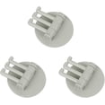 thumbnail image 1 of Creative Rotating Adhesive Hook Kitchen Bathroom Center-without Tail Holes Hook(color : 3pcs Green), 1 of 5