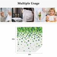 thumbnail image 5 of Cloth Napkins Set of 8 - 20x20 Inches, St. Patrick's Day Washable Reusable Table Napkins, Spring Lucky Shamrocks Rustic Leaves Soft & Absortbent Dining Napkin for Party Wedding Hotel Restaurant, 5 of 8