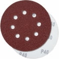 thumbnail image 4 of 125 discos de lijado de grano 40, 60, 80, 120 y 240, almohadillas para lijadora orbital de 5", 125 mm, Reino Unido, 4 of 5