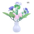thumbnail image 3 of Bewildely CN Plug Socket Lamp Bedside Power Night Nursing Bedroom Living Art Outlet Decorative Atmospheres Room Iluminación y accesorios Tipo 4 Púrpura, 3 of 6