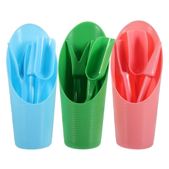 KALLORY Small Scooper Garden Shovel Soil Digging Tool Set