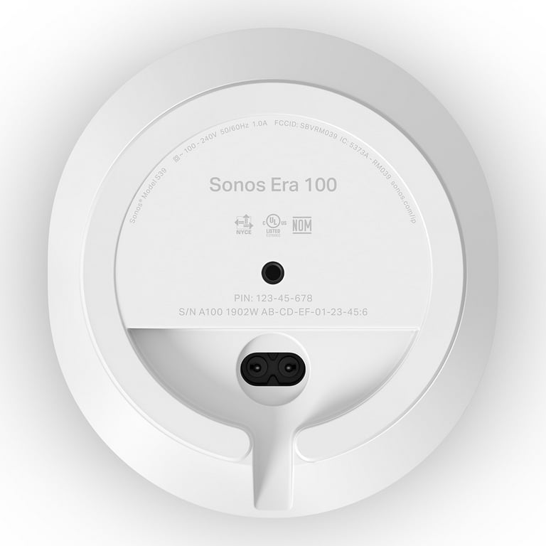 Sonos Era 100 Altavoz WiFi Bluetooth Blanco
