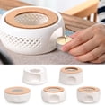 thumbnail image 2 of Calefacción Para Servicio De Té, Tetera Caliente, Estufa De Calefacción De Cerámica, Horno De Vela, Tetera Blanca De Cerámica Cateissary HA045000-03, 2 of 6