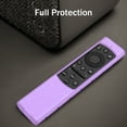 thumbnail image 2 of Fintie Protective Case for Samsung Smart Solar Cell Remote Control 2023 2022 BN59-01388A BN59-01385 BN59-01386 BN59-01391, Light Weight Kids-Friendly Anti Slip Shockproof Silicone Cover, Purple Glow, 2 of 9