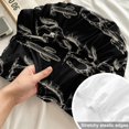 thumbnail image 4 of Queen Size Fitted Sheet Set - Western Wild Horse 3 Piece Bedding Sets 16" Deep Pocket Fitted Sheet with 2 Pillowcases, Desert Cactus Vintage Black Brushed Microfiber Hotel Luxury Bed Sheets, 4 of 9