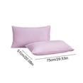 thumbnail image 3 of Pillowcase A Chilling Body Pillowcase For Hot Sleepers And Night Sweats Suitable For All Seasons Breathable And Velvet Soft Full-length Pillowcase 2pc, 3 of 6
