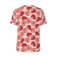 thumbnail image 3 of Rocae Cute Strawberry for Breathable Men's Baseball T-Shirt Fashionable Casual Baseball Jersey, Moisture-wicking Sportswear 3X-Large, 3 of 9