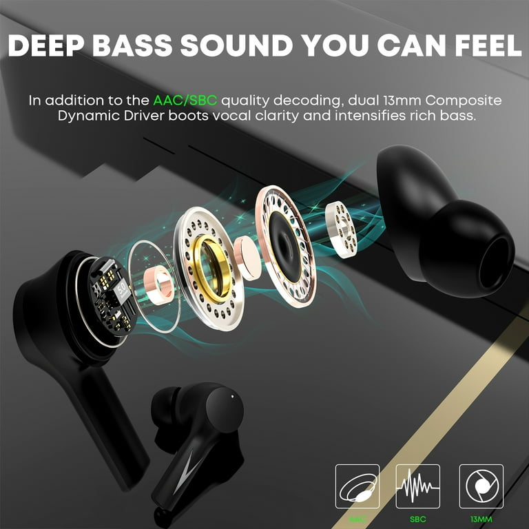 13mm driver wireless 2025 earphones
